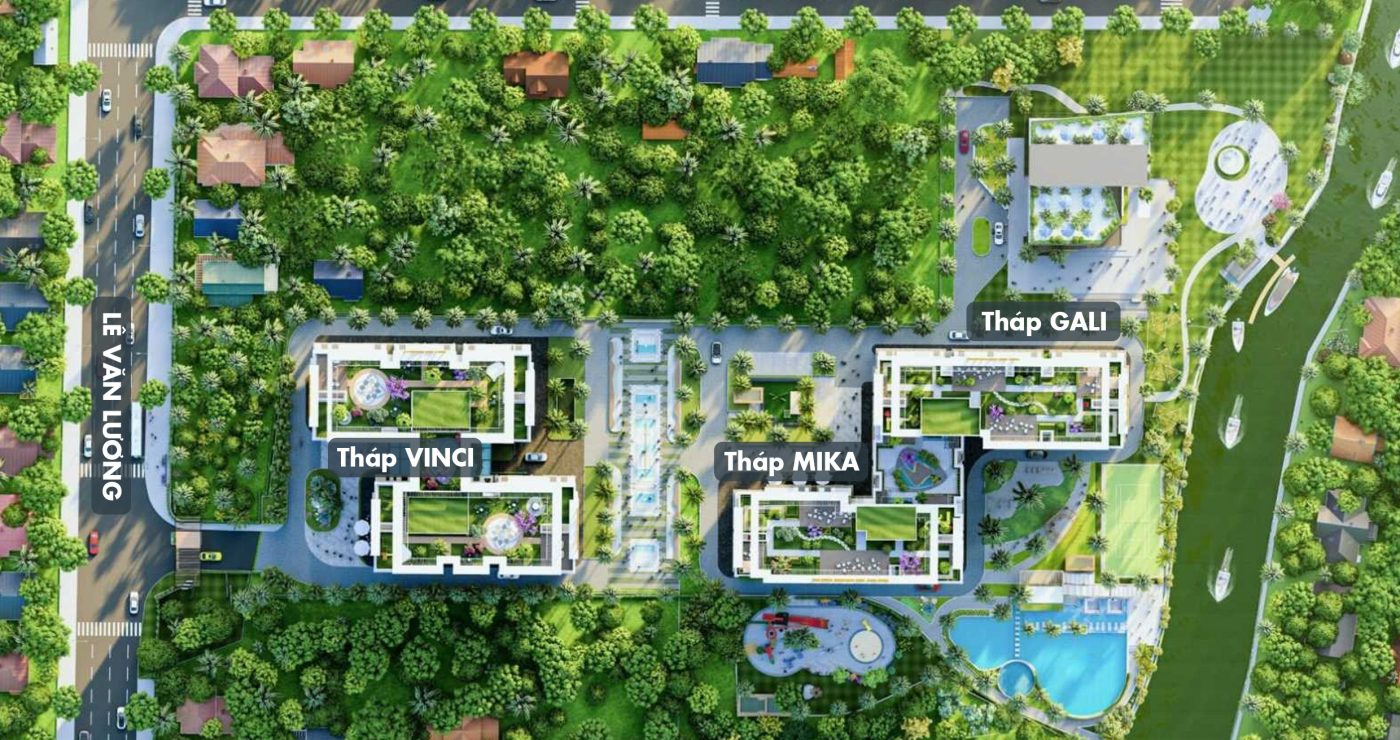 Du an can ho Khai Hoan Prime La Partenza Nha Be TopView1